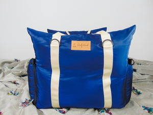 Luxury dog bed and car seat - Navy